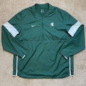 Michigan State University Spartans On Field Windbreaker
